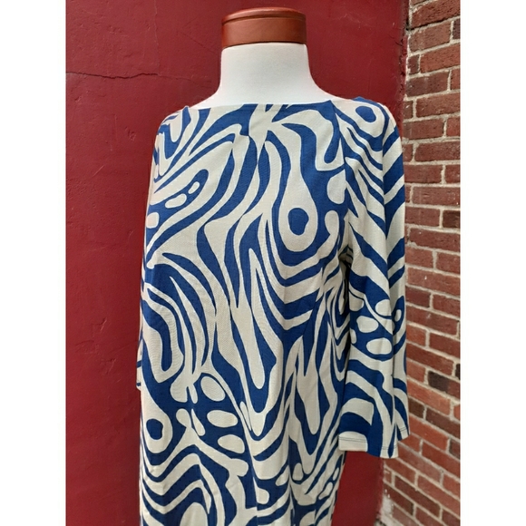 J. McLaughlin Stretch Knit Print Dress Spring